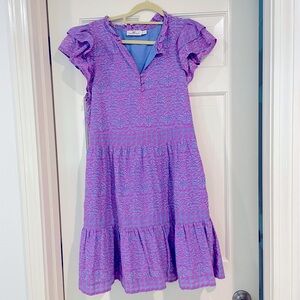 Vineyard Vines Purple and Pink Dress